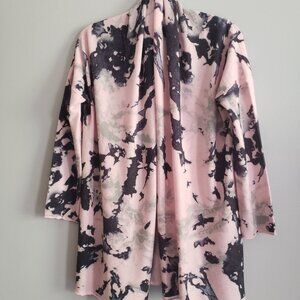 Zadig & Voltaire Cashmere Wool Oversized Tie Dye Rona Cardigan